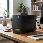 UPS Interactivo con 6 Salidas y Protección Nivel 5 Negro 1000VA 500W