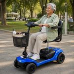 Scooter Eléctrico Therarover Plus de 24V 250W 110 x 52.5 x 92 cm Azul