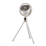 Ventilador Blanco con Cabezal Giratorio