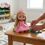 Muñeca Witch con Varita Mágica y Accesorios Color Rosado