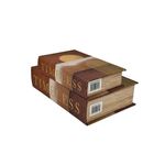 Caja Decorativa Sol 27 x 18 x 7 cm Tipo Libro con Diseño Timeless