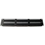 Panel de Conexión Cat 5e con 48 Puertos para Rack de 19 plg