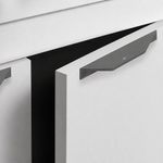 Halador para Mueble Himalaya de Aluminio 140 mm Color Negro Mate