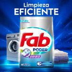 Detergente en Polvo Fab Advance para Ropa Blanca y de Color de 1.65 Kg