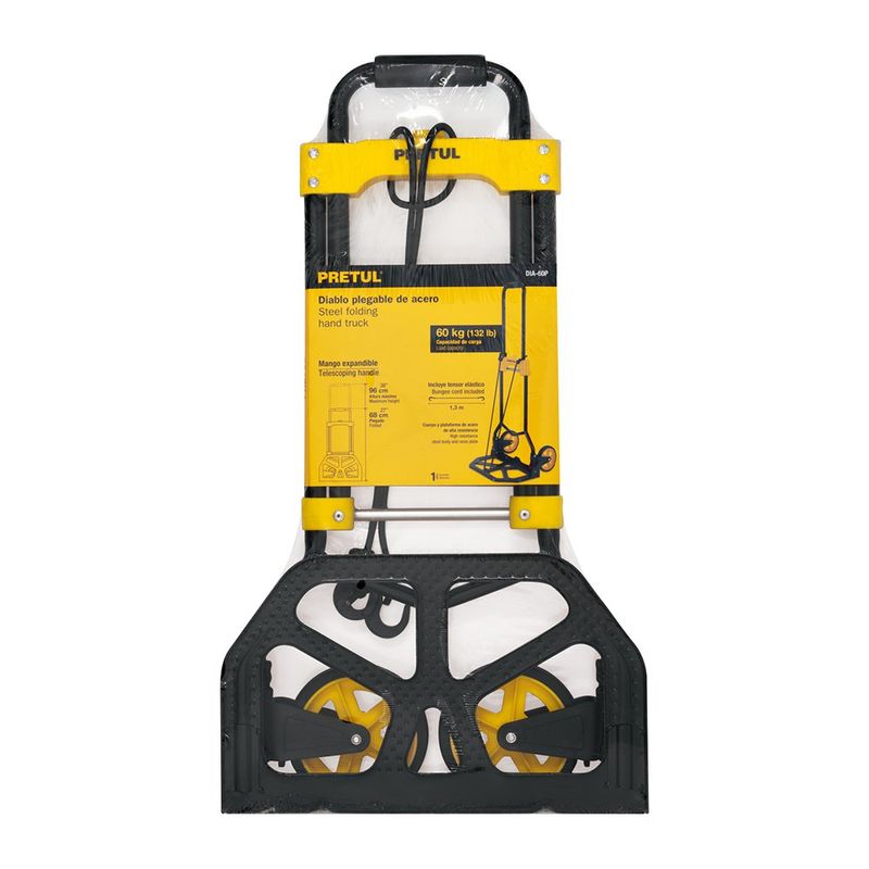 Diablo de Carga Plegable de Acero con Capacidad de 60 kg