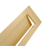 Halador de Embutir de Acero Inoxidable 304 para Muebles 200 mm Color Cobre