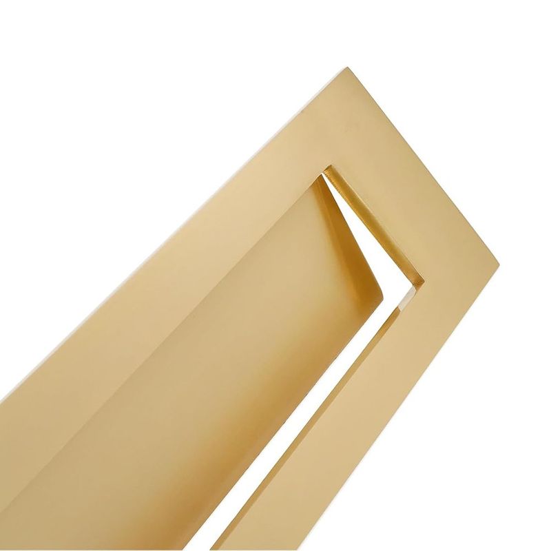 Halador de Embutir de Acero Inoxidable 304 para Muebles 200 mm Color Cobre