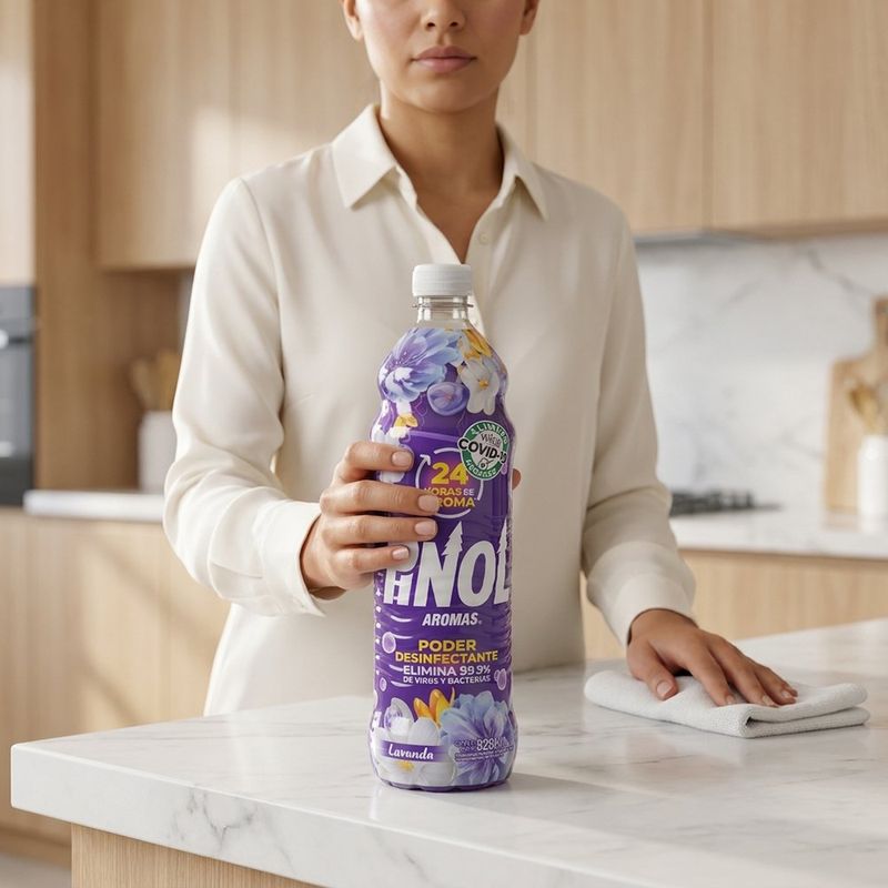 Desinfectante Pinol Multiusos Aroma Lavanda de 828 mL