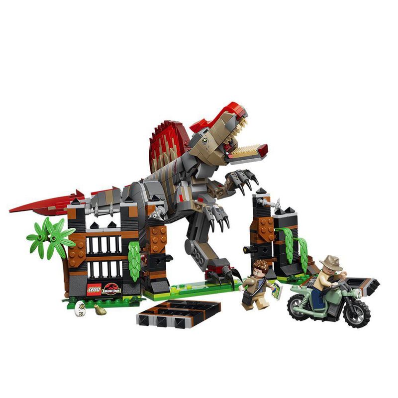LEGO Jurassic World Escape del Dinosaurio Spinosaurus #77982 de 822 piezas