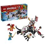 LEGO Ninjago Zilvar y Bestia Dragón Grimtak #71863 de 232 piezas