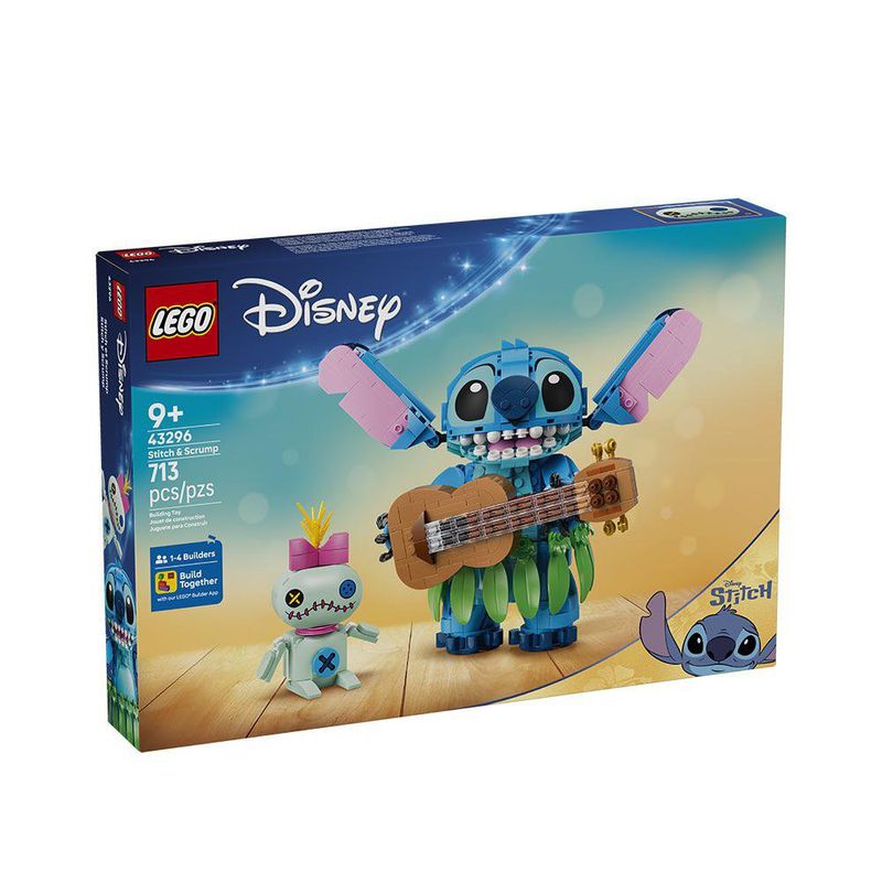 LEGO Disney Stitch y Scrump #43296 de 713 piezas