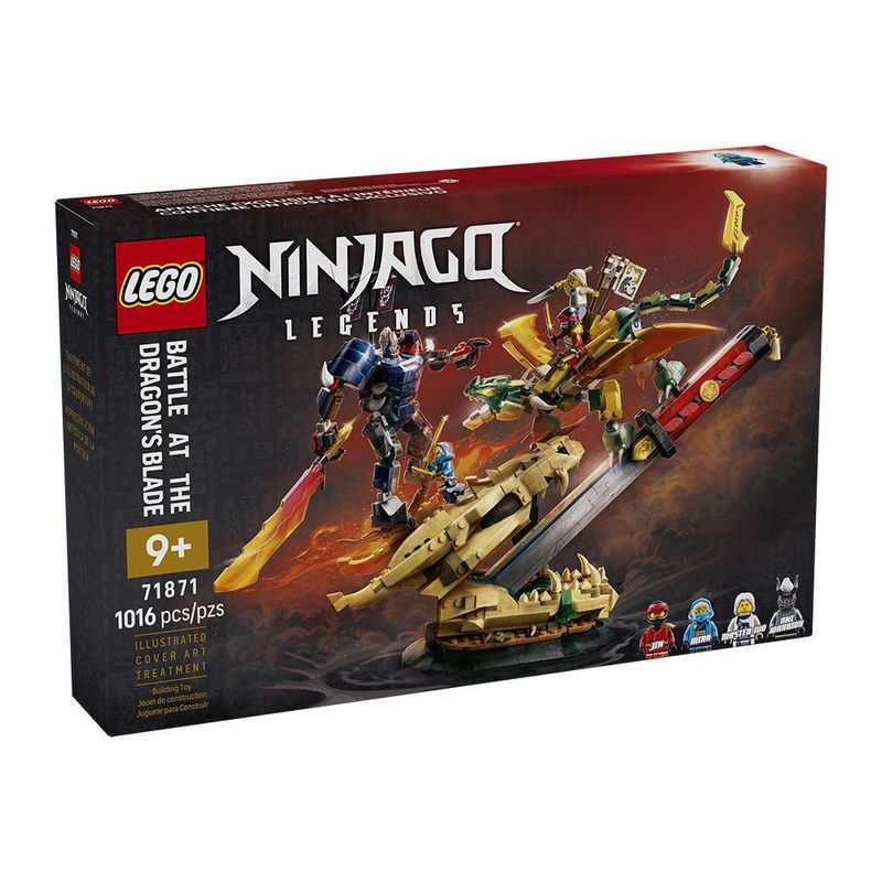 LEGO Ninjago Legends Batalla en la Espada del Dragón #71871 de 1016 piezas