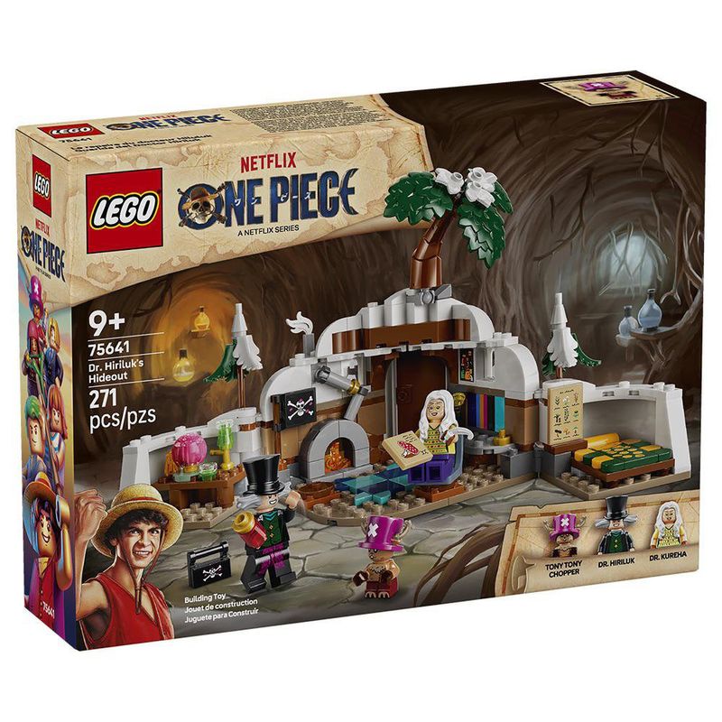LEGO One Piece El Escondite del Dr. Hiriluk #75641 de 271 piezas