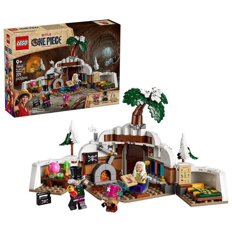 LEGO One Piece El Escondite del Dr. Hiriluk #75641 de 271 piezas