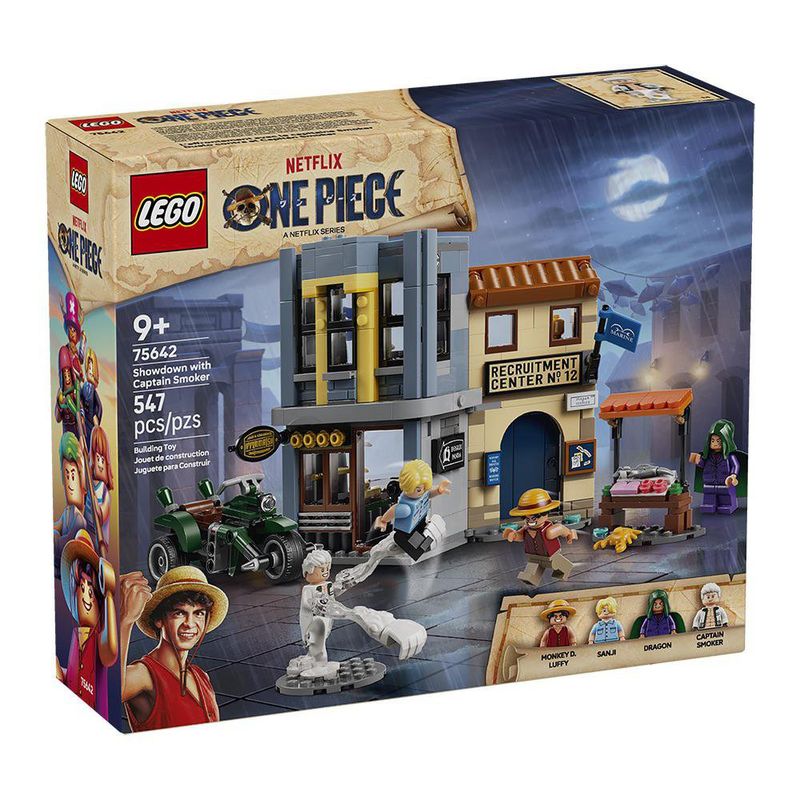 LEGO One Piece Enfrentamiento con el Capitán Smoker #75642 de 547 piezas