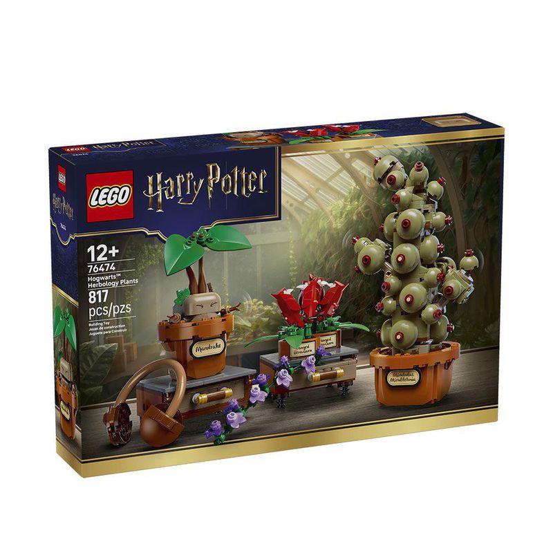 LEGO Harry Potter Hogwarts: Plantas de Herbología #76474 de 817 piezas