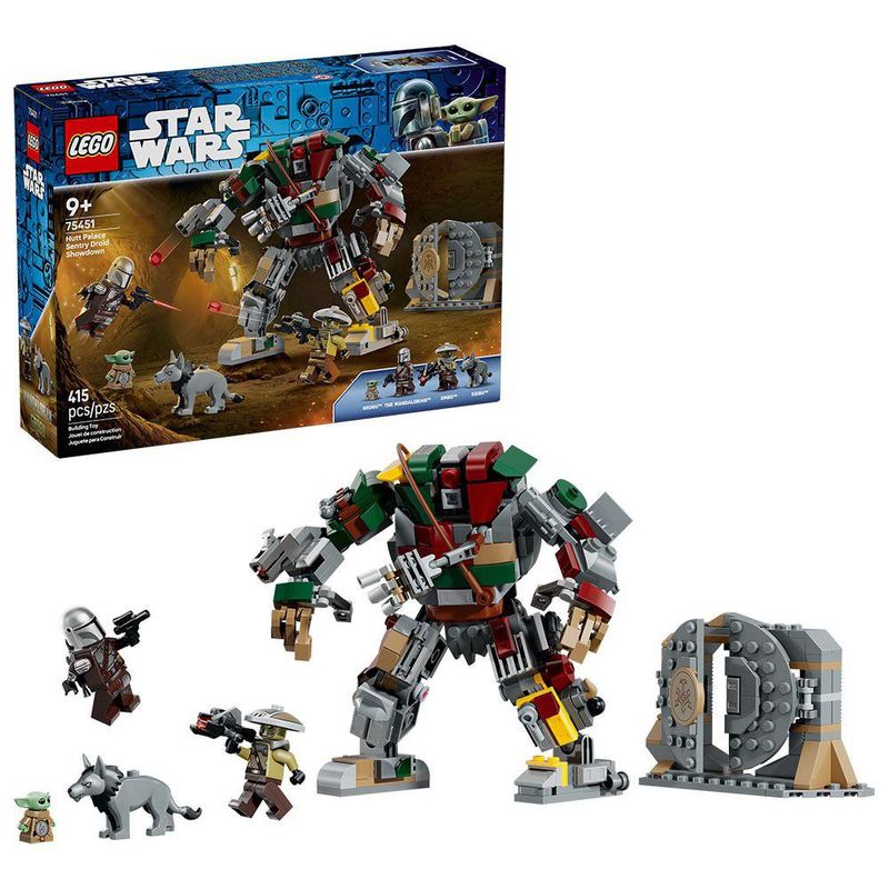 LEGO Star Wars Enfrentamiento con el Droide Centinela del Palacio Hutt #75451 de 415 piezas