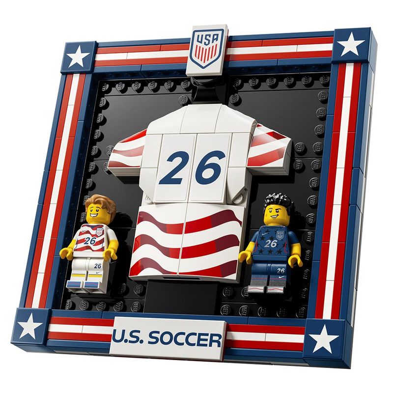 LEGO Editions Camisola de la Selección Nacional de Fútbol de EE. UU. 2026 #43033 de 167 piezas