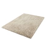 Alfombra de Área Teddy 160 cm x 230 cm Color Crema para Sala y Dormitorio