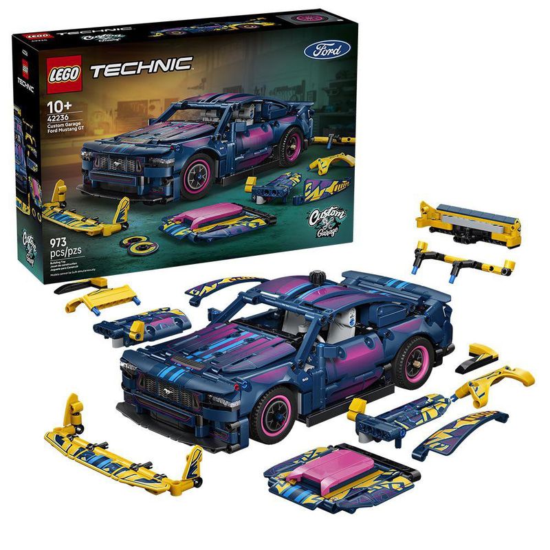 LEGO Technic Taller de Tuning Carro Ford Mustang GT #42236 de 973 piezas