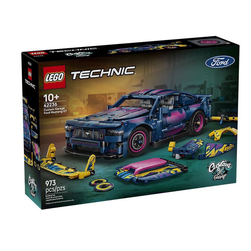 LEGO Technic Taller de Tuning Carro Ford Mustang GT #42236 de 973 piezas