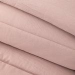 Set de Edredón de Microfibra 95 GSM Tamaño King Color Rosado