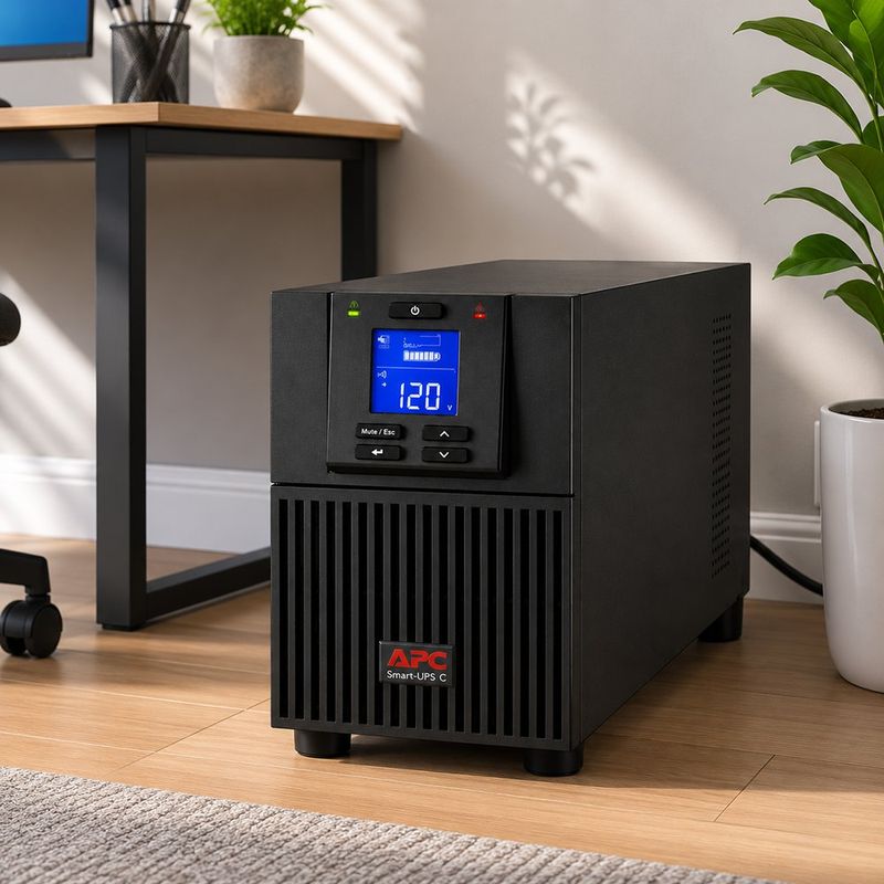 Sistema de Alimentación Ininterrumpida Easy UPS On-Line SRV 2000VA 1600W 120V en Torre
