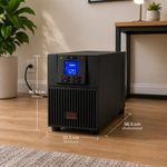 Sistema de Alimentación Ininterrumpida Easy UPS On-Line SRV 2000VA 1600W 120V en Torre