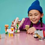 LEGO Minecraft Ataque del Jinete a Gallinas en el Desierto #21592 de 428 piezas