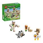 LEGO Minecraft Ataque del Jinete a Gallinas en el Desierto #21592 de 428 piezas