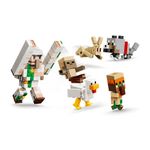 LEGO Minecraft Ataque del Jinete a Gallinas en el Desierto #21592 de 428 piezas