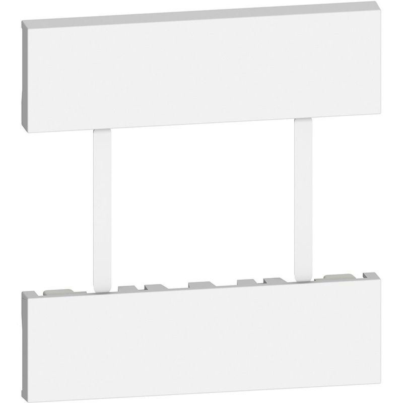 Cubierta para Tomacorriente Living Now de 3 Módulos en Color Blanco