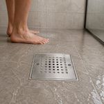 Reposadera Cuadrada de Acero Inoxidable de 5.75 Plg para Baño