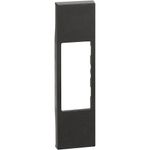 Frontal para Base RJ45 Living Now de 1 Módulo en Color Negro