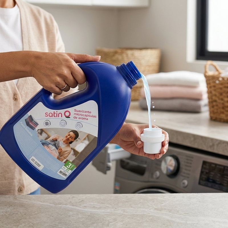 Suavizante Líquido para Ropa con Perlas de Aroma a Finos Detalles de 3 litros