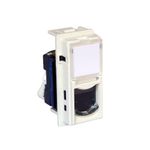 Conector RJ45 CAT 6 UTP para Datos y Telefonía en Color Blanco
