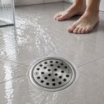 Reposadera Redonda de Acero Inoxidable de 4 Plg para Baños