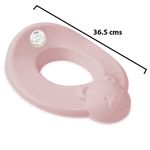 Asiento Reductor para Inodoro Fofura Diseño Oso Color Rosado