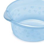 Palangana Infantil Multiuso para Baño Translúcida Color Celeste
