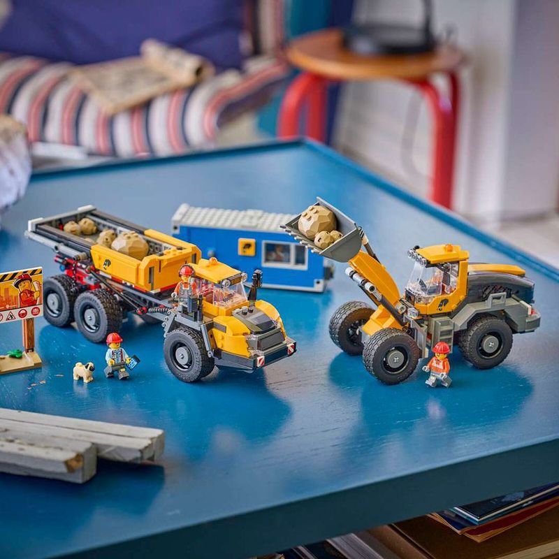 LEGO City Camión de Volteo y Cargadora Frontal #60494 de 1132 piezas