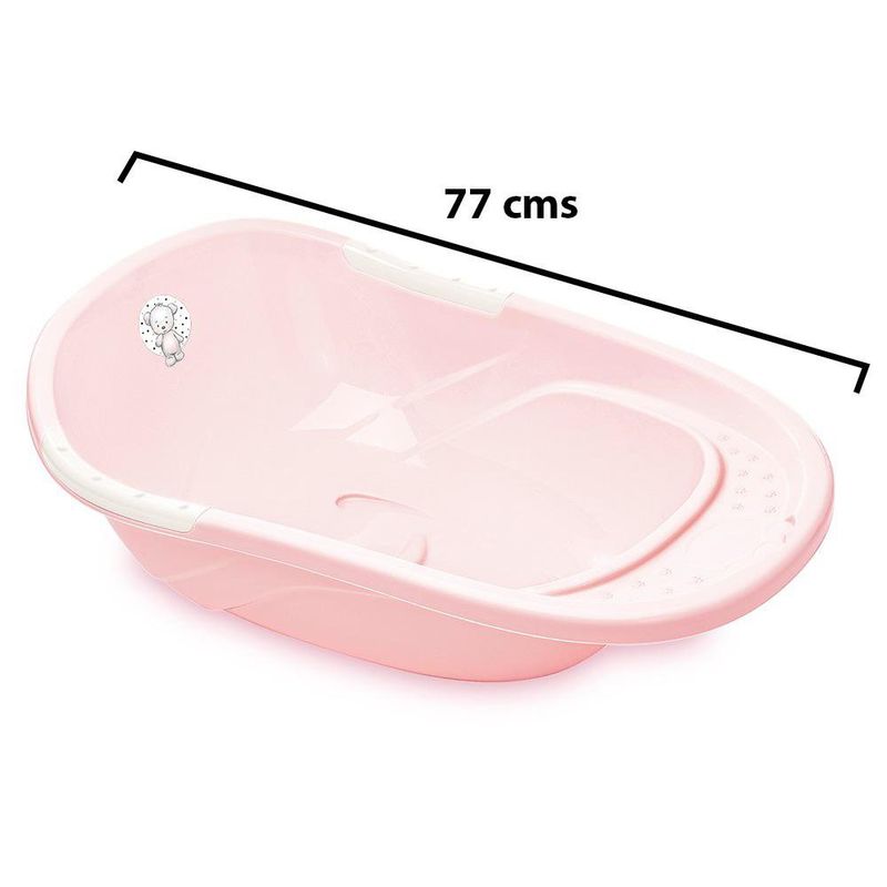 Bañera Infantil Diseño Ergonómico Color Rosado