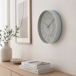 Reloj de Pared con Diseño Minimalista 20 cm Color Blanco