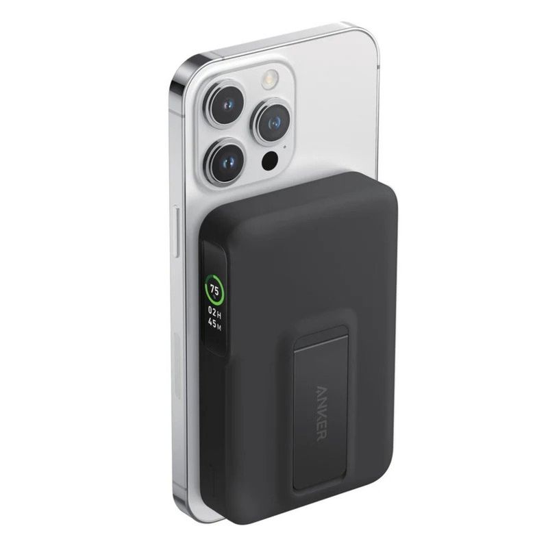 Batería Portátil MagGo con Carga Inalámbrica de 10000mAh 15W Qi2 Negro
