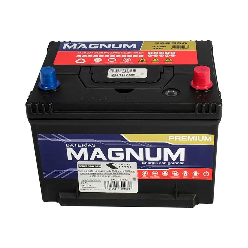 Batería Premium EFB-Tech para Vehículo Híbrido Magnum