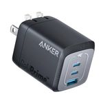 Cargador de Pared Prime 67W con 3 Puertos USB-C y USB-A Negro