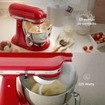 Batidora de Pedestal KitchenAid Artisan de 4.7 L 325 W Color Rojo