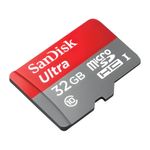 Tarjeta de Memoria de 32 GB microSDHC Ultra UHS-I Clase 10 A1 con Adaptador SD