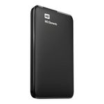 Disco Duro Externo Portátil WD Elements de 1TB con USB 3.0 en Color Negro