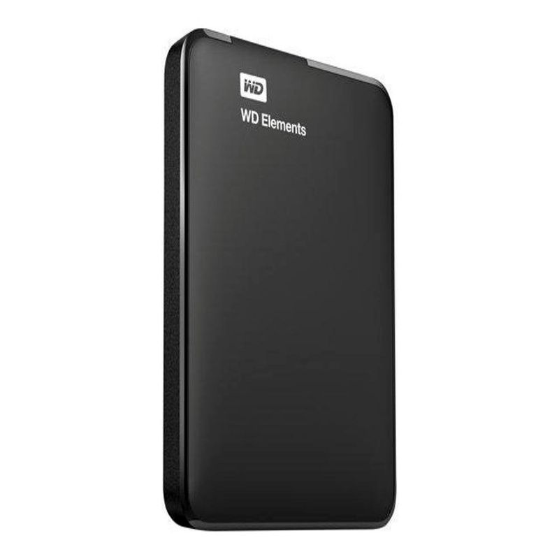 Disco Duro Externo Portátil WD Elements de 1TB con USB 3.0 en Color Negro