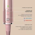 Cepillo Secador Shark Glossi Lychee 2 en 1 Color Rosado